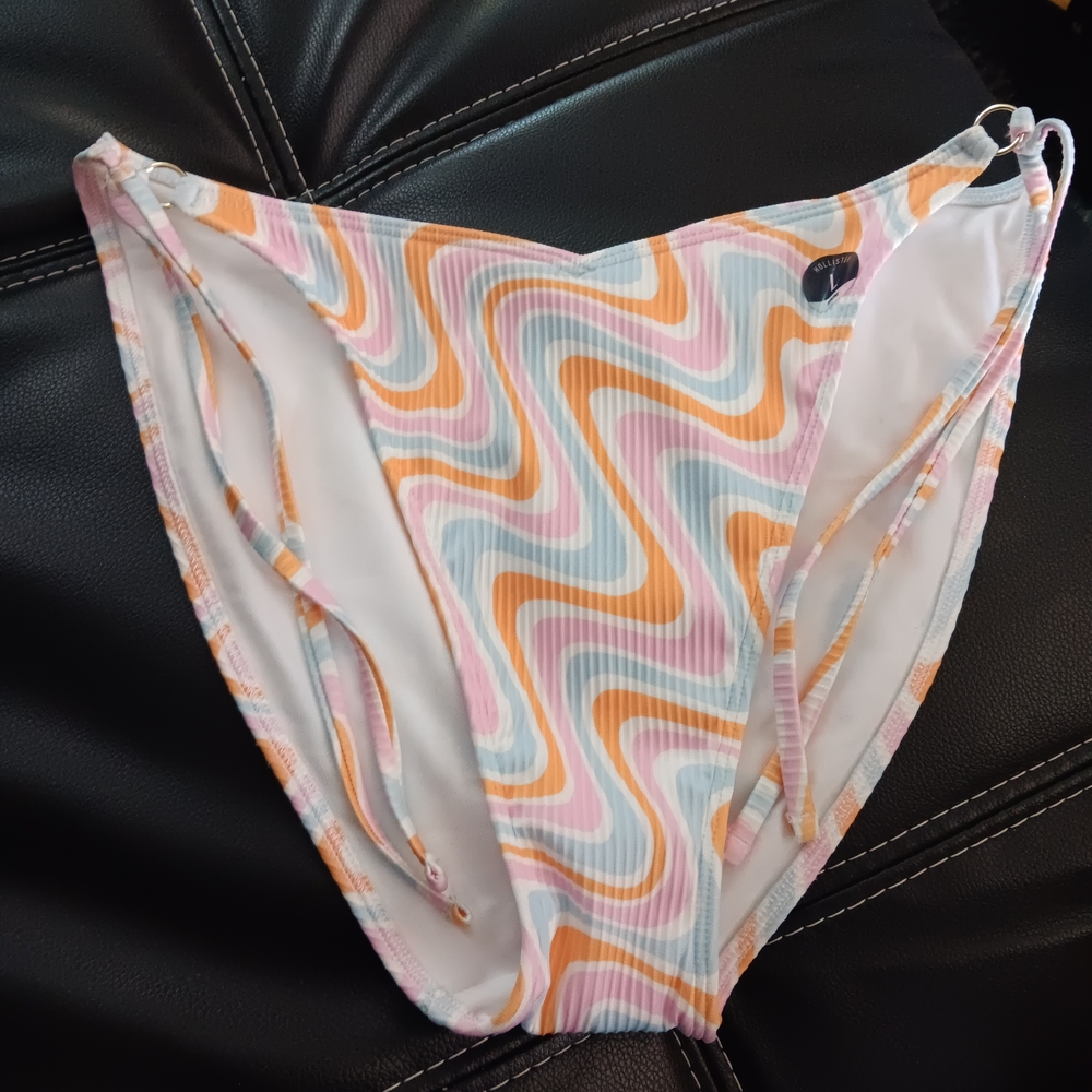 Hollister Multicolor Wave Bikini Bottom